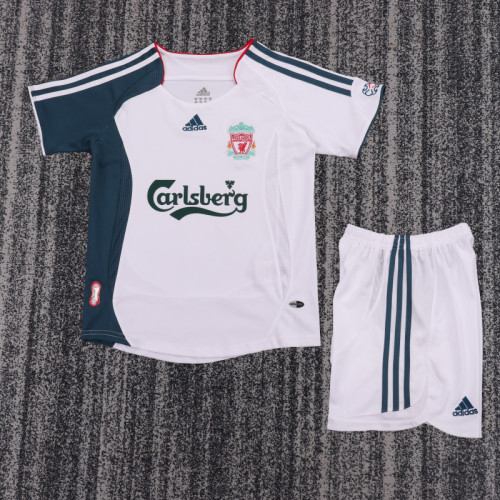 06-08 Liverpool Away  Kids Retro Suit