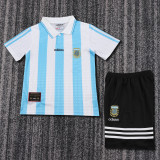 1994 Argentina Home  Kids Retro Suit