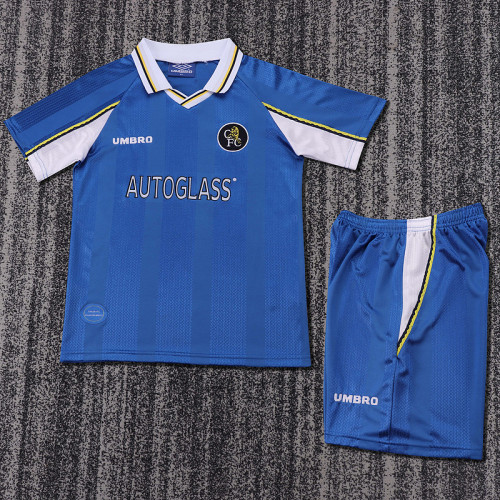 1997-99 Chelsea Home  Kids Retro Suit