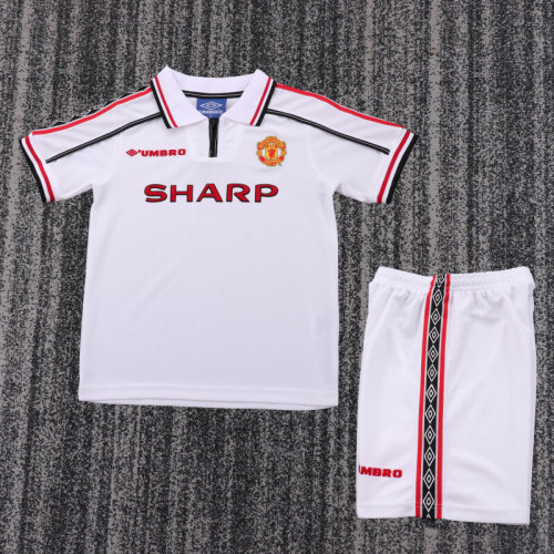 98-99 Manchester United   Kids Retro Suit