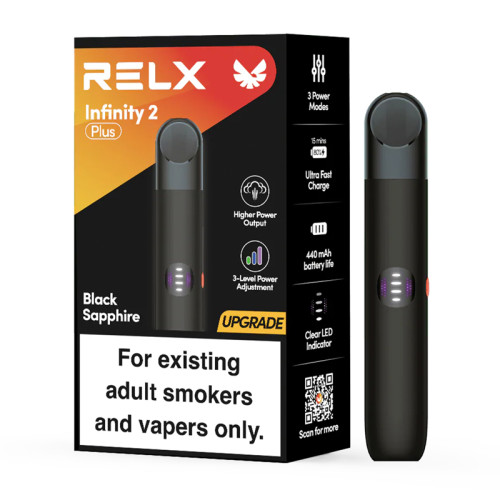 RELX Vape Infinity 2 Plus Device - Black