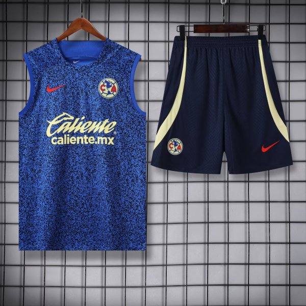 24-25 America High quality Tank Top And Shorts Suit