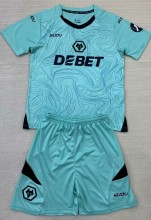 24-25 Wolves Blue GoalKeeper Adult Suit