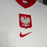 24-25 Poland Home Fans Soccer Jersey