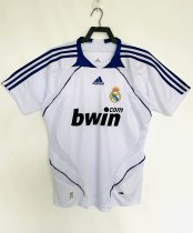 2007-2008 RMA Home Retro Soccer Jersey