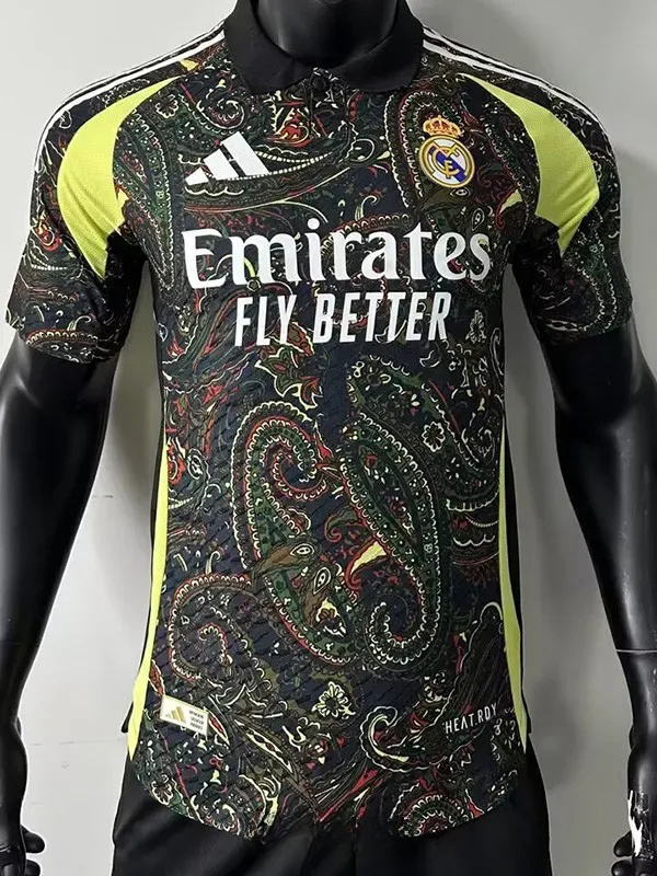24-25 RMA Green Black Special Edition Player Version Training shirts