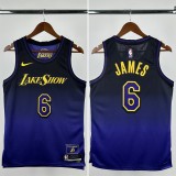 24-25 Lakers  Top Quality Hot Pressing NBA Jersey