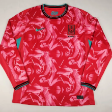 24-25 Korea Home Long Sleeve Soccer Jersey
