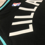 22-23 Trail Blazers LILLARD #0 Black City Edition Top Quality Hot Pressing NBA Jersey
