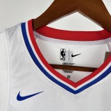 2023 Clippers HARDEN #1 White Top Quality Hot Pressing Kids NBA Jersey