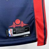 24-25 WARRIORS GREEN #23 Royal blue City Edition Top Quality Hot Pressing NBA Jersey