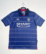 1999-2000 Man Utd Away Retro Soccer Jersey