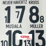 24-25 Germany White 125th Anniversary Long Sleeve Fans Version Soccer Jersey