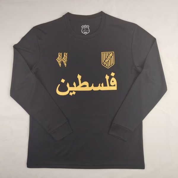 2024 Palestine Commemorative edition Long sleeves Fans Soccer Jersey
