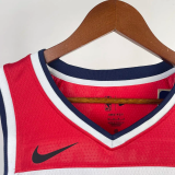 22-23 Wizards JORDAN #23 White Top Quality Hot Pressing NBA Jersey