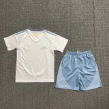 24-25 Aston Villa Away Kids Soccer Jersey