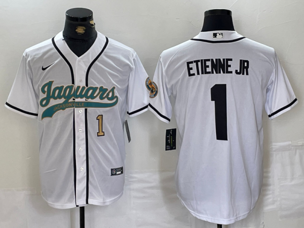 2024 MLB Jacksonville Jaguars New Pattern Jersey
