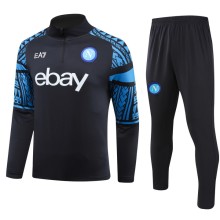 24-25 Napoli High Quality Half Pull Tracksuit
