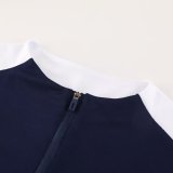 2024 NK Blue Half Pull Tracksuit 