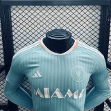 24-25 Inter Miami Third Long sleeves Player Version Soccer Jersey