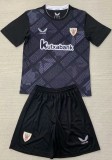 24-25 Bilbao Black GoalKeeper Adult Suit