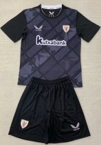 24-25 Bilbao Black GoalKeeper Adult Suit