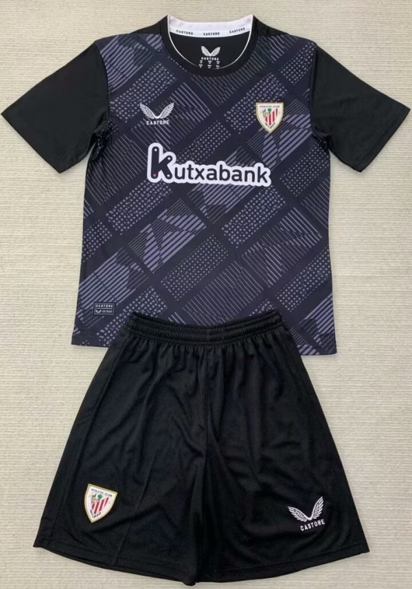 24-25 Bilbao Black GoalKeeper Adult Suit