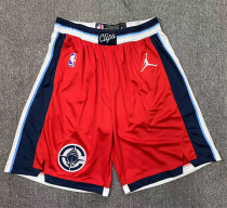 2024 Los Angeles Clippers Hot Pressing Top Quality NBA Pants