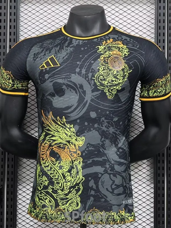 24-25 RMA Black Special Edition Player Version Soccer Jersey