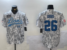 2024 NFL Lions New Pattern Jersey