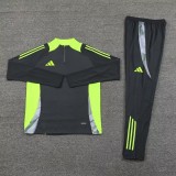 2024 AD Gray Half Pull Tracksuit 