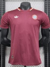 25-26 Bayern Maroon Red Special Edition Player Version Soccer Jersey