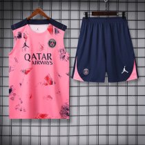 24-25 PSG High quality Tank Top And Shorts Suit