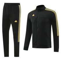 2024 AD Black Jacket Tracksuit