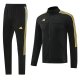 2024 AD Black Jacket Tracksuit