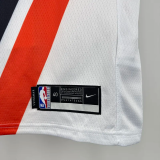 2019-20 Clippers WESTBROOK #0 White City Edition Top Quality Hot Pressing NBA Jersey