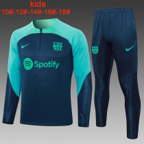 23-24 BAR High Quality Kids Half Pull Tracksuit