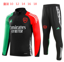 24-25 ARS High Quality Kids Half Pull Tracksuit