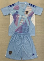 24-25 Boca Juniors Lake blue Goalkeeper Adult Suit