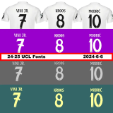 24-25 RMA White Special Edition Player Version Soccer Jersey