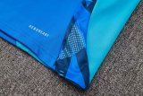 2024 AD Blue Half Pull Tracksuit