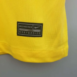 20-21 Brazil Home 1:1 Yellow Fans Soccer Jersey
