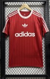 2025 AD Casual Red Fans Training shirts *三叶草