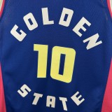 24-25 WARRIORS BUTLERIII #10 Royal blue City Edition Top Quality Hot Pressing NBA Jersey