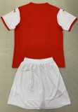 24-25 Stade de Reims Home Kids Soccer Jersey