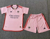 24-25 Orlando City Away Kids Soccer Jersey