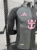 25-26 Inter Miami Away Long Player Version Soccer Jersey 长袖