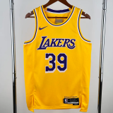 22-23 LAKERS HOWARD #39 Yellow Top Quality Hot Pressing NBA Jersey