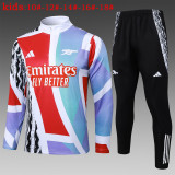 25-26 ARS High Quality Kids Half Pull Tracksuit