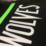 22-23 TIMBERWOLVES RUSSELL #0 Black Top Quality Hot Pressing NBA Jersey (Trapeze Edition)